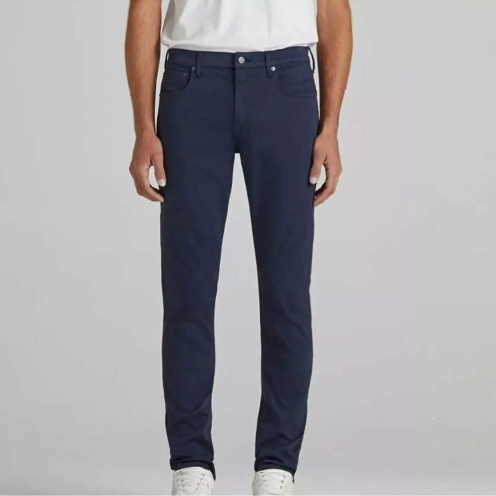 Edwin Maddox Slim Straight Endurance Jeans Men’s 38 Navy Blue Charcoal Gray NWT‎